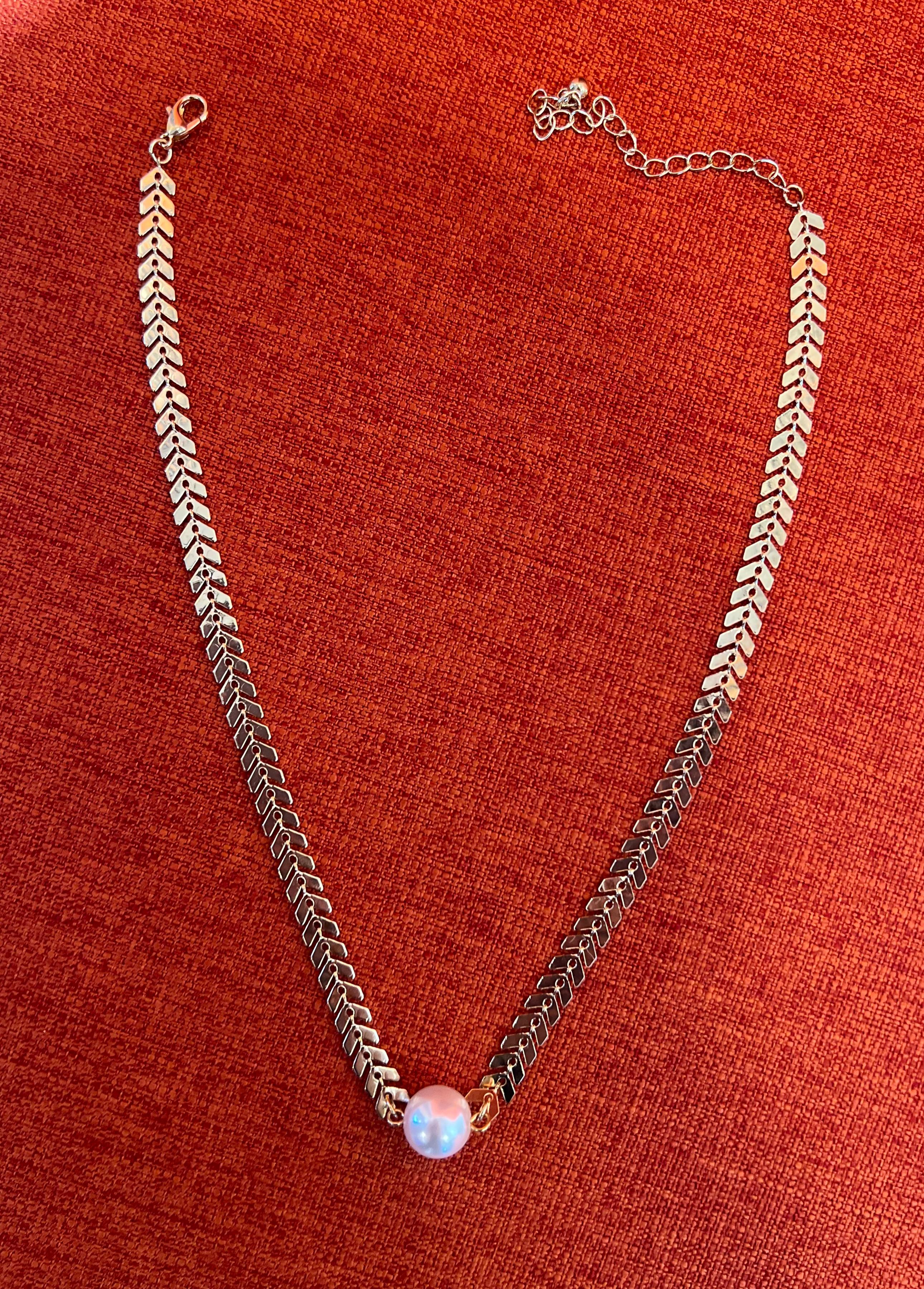 Shein Elegant Faux Pearl Pendant