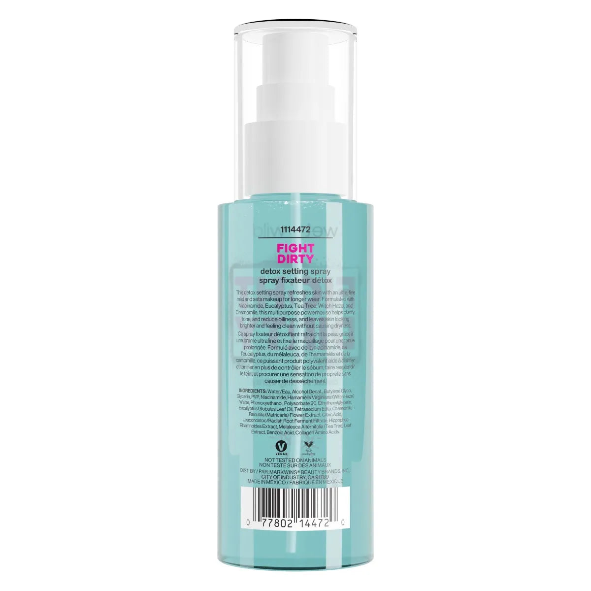 Wet n Wild - Fight Dirty Detox Setting Spray