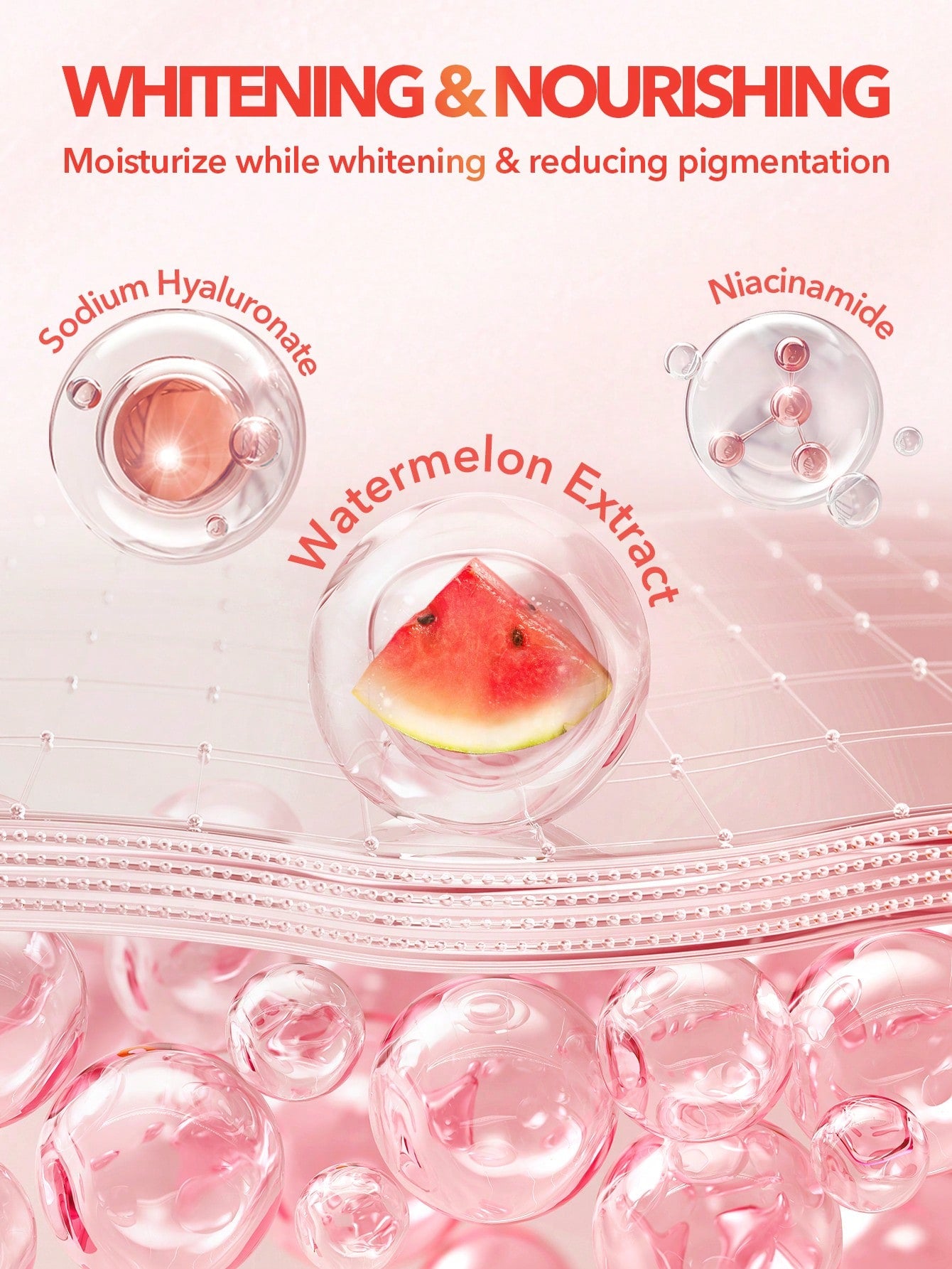 Sheglam - Melon Melt Niacinamide Serum Primer - Watermelon Pink