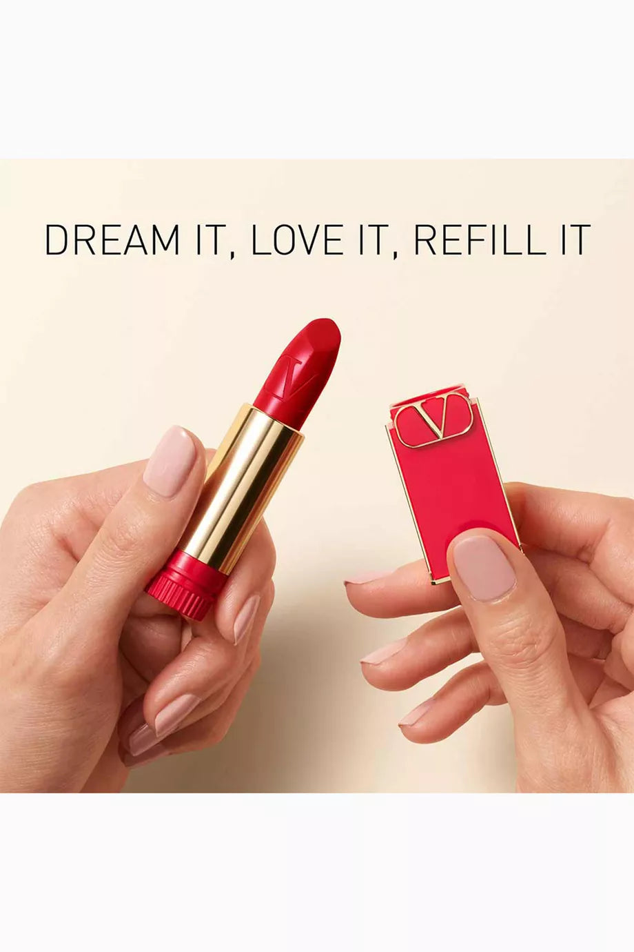 VALENTINO BEAUTY LIPSTICK - 400R ROMA FAB SATIN
