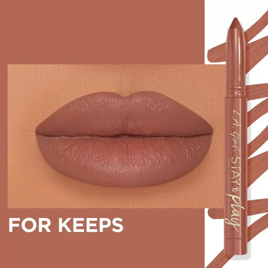 L.A. Girl Lipstick - Stay & Play Lip Crayon
