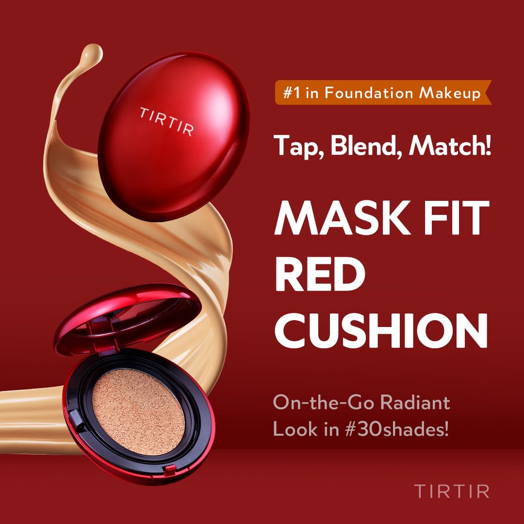 TIRTIR Mask Fit Red Cushion Mask Shield Enriched Coverage Mini (21 N Ivory)