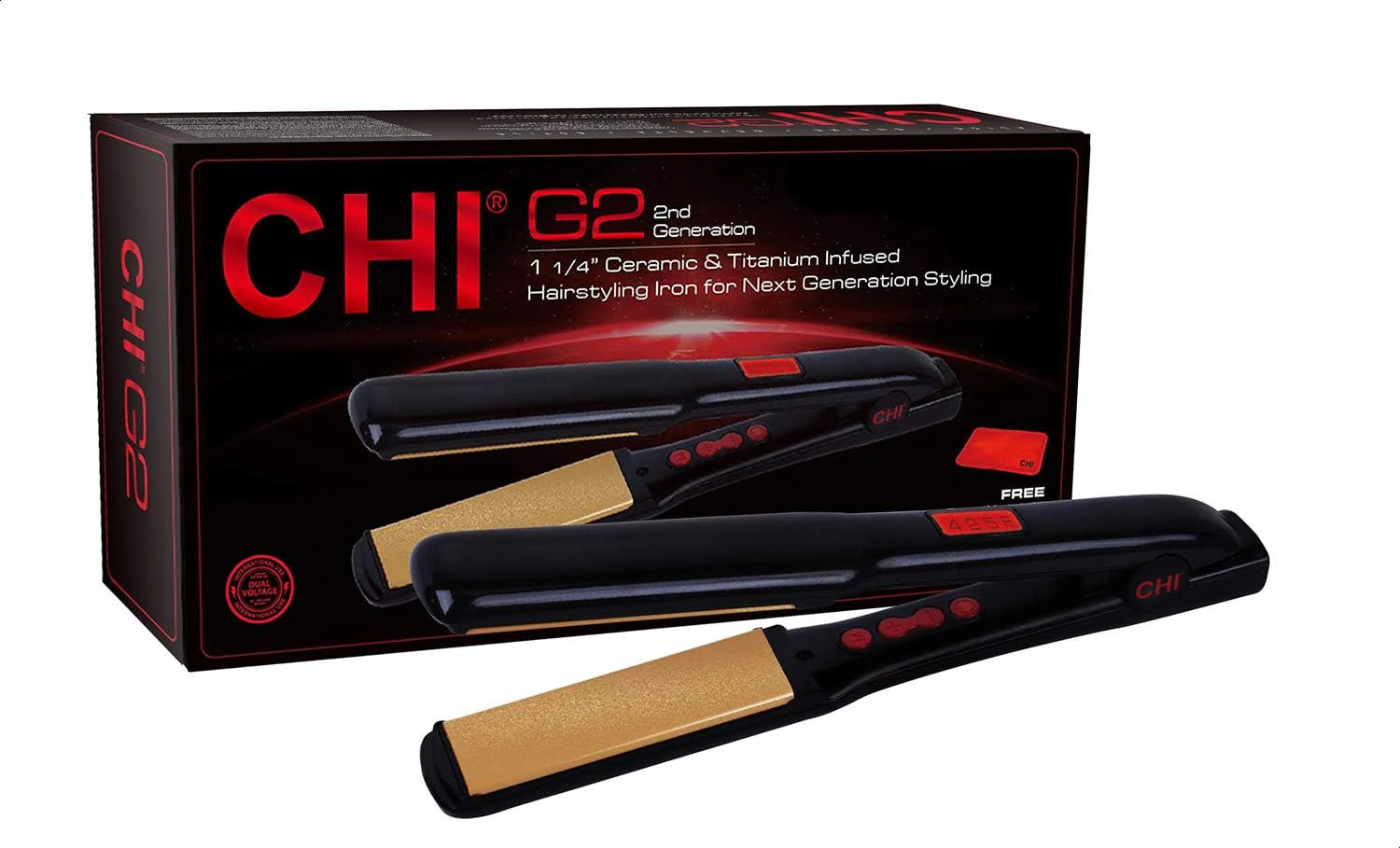 CHI - 1" G2 Ceramic & Titanium Flat Iron