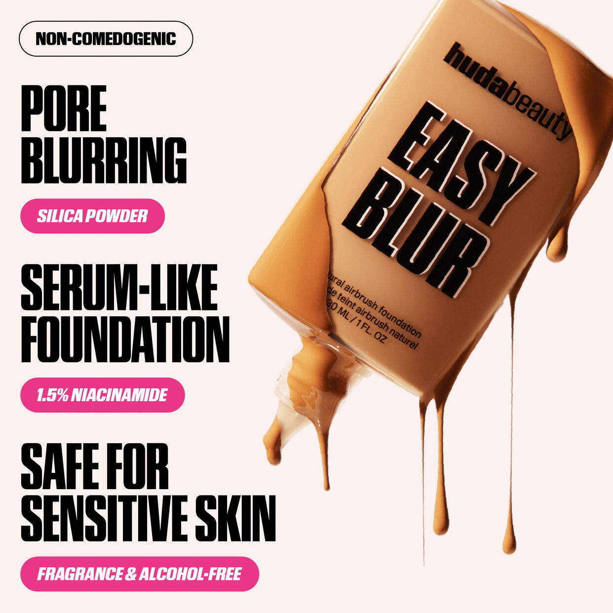 Huda Beauty Easy Blur Foundation - Creme Brulee