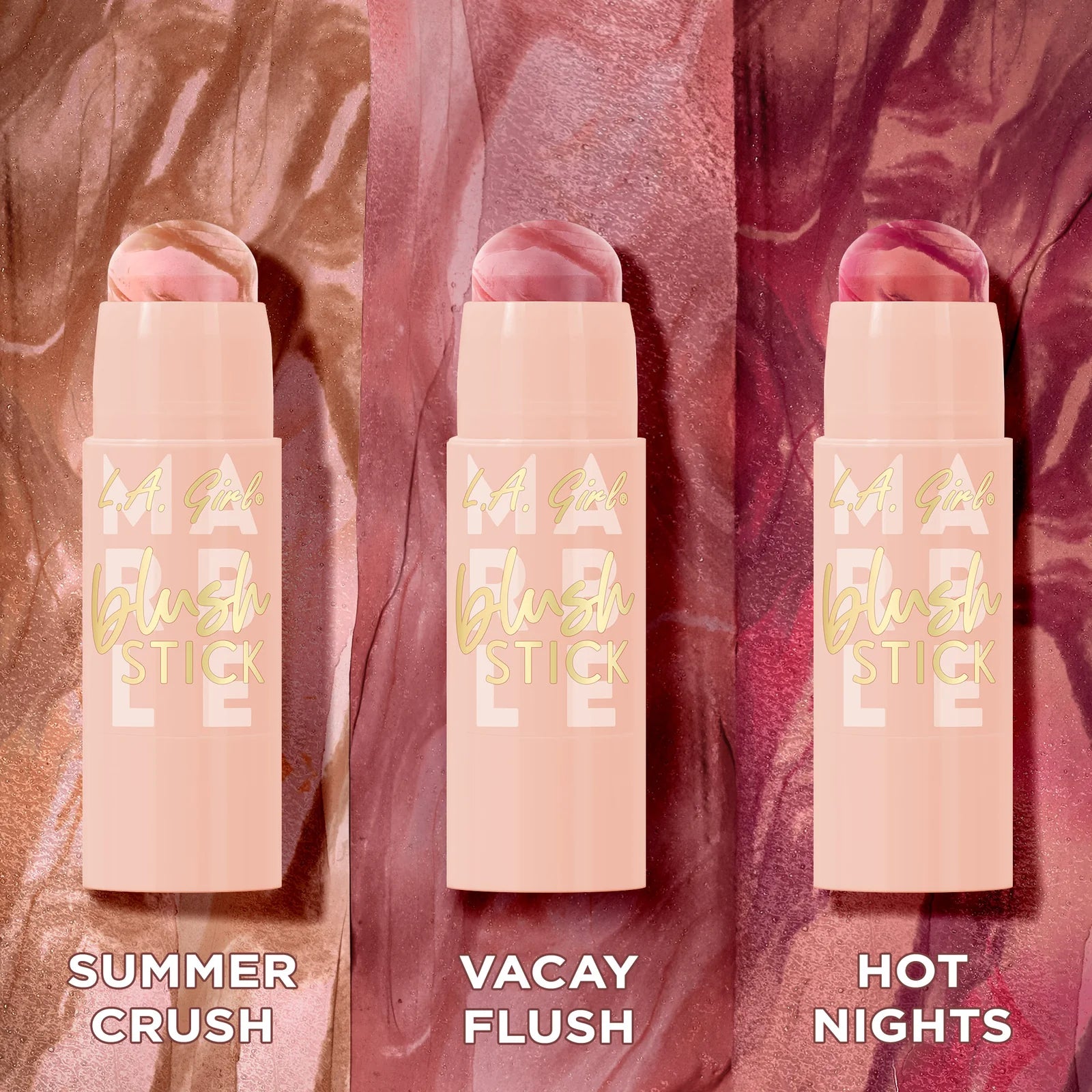 LA GIRL - SUNSET DAZE MARBLE BLUSH STICK