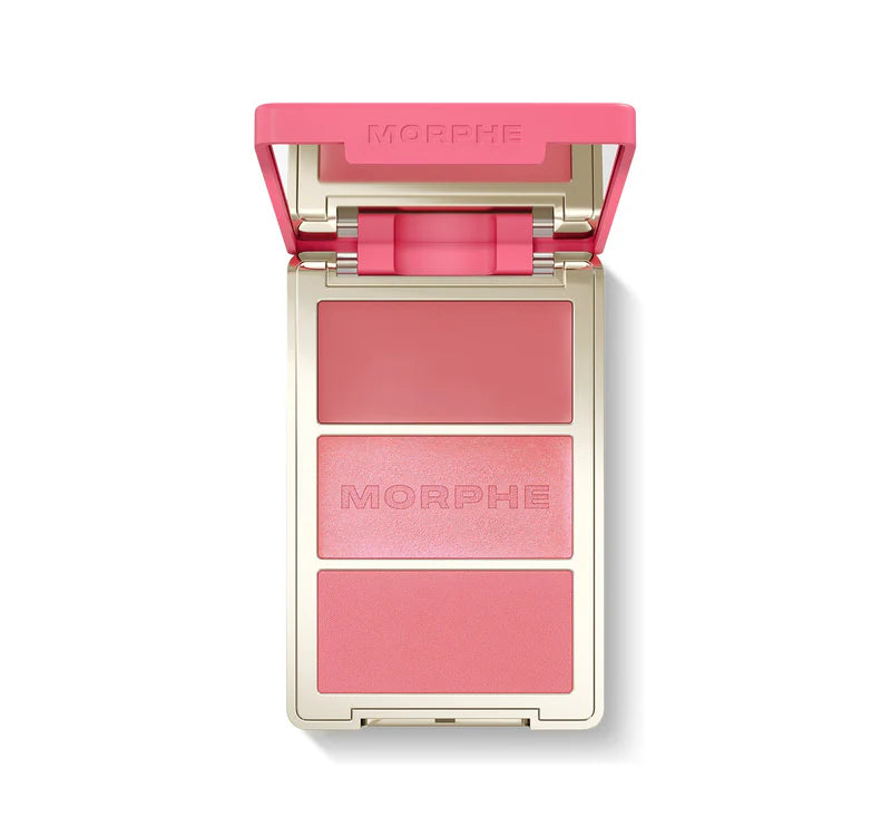 Morphe Cheek Thrills Multi‑Finish Face Trio