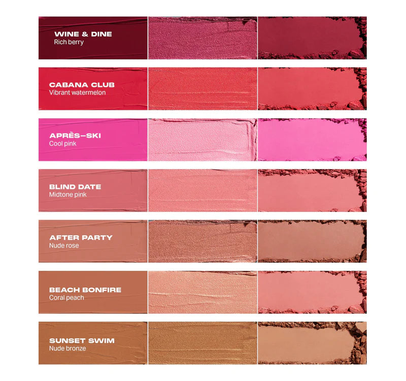 Morphe Cheek Thrills Multi‑Finish Face Trio