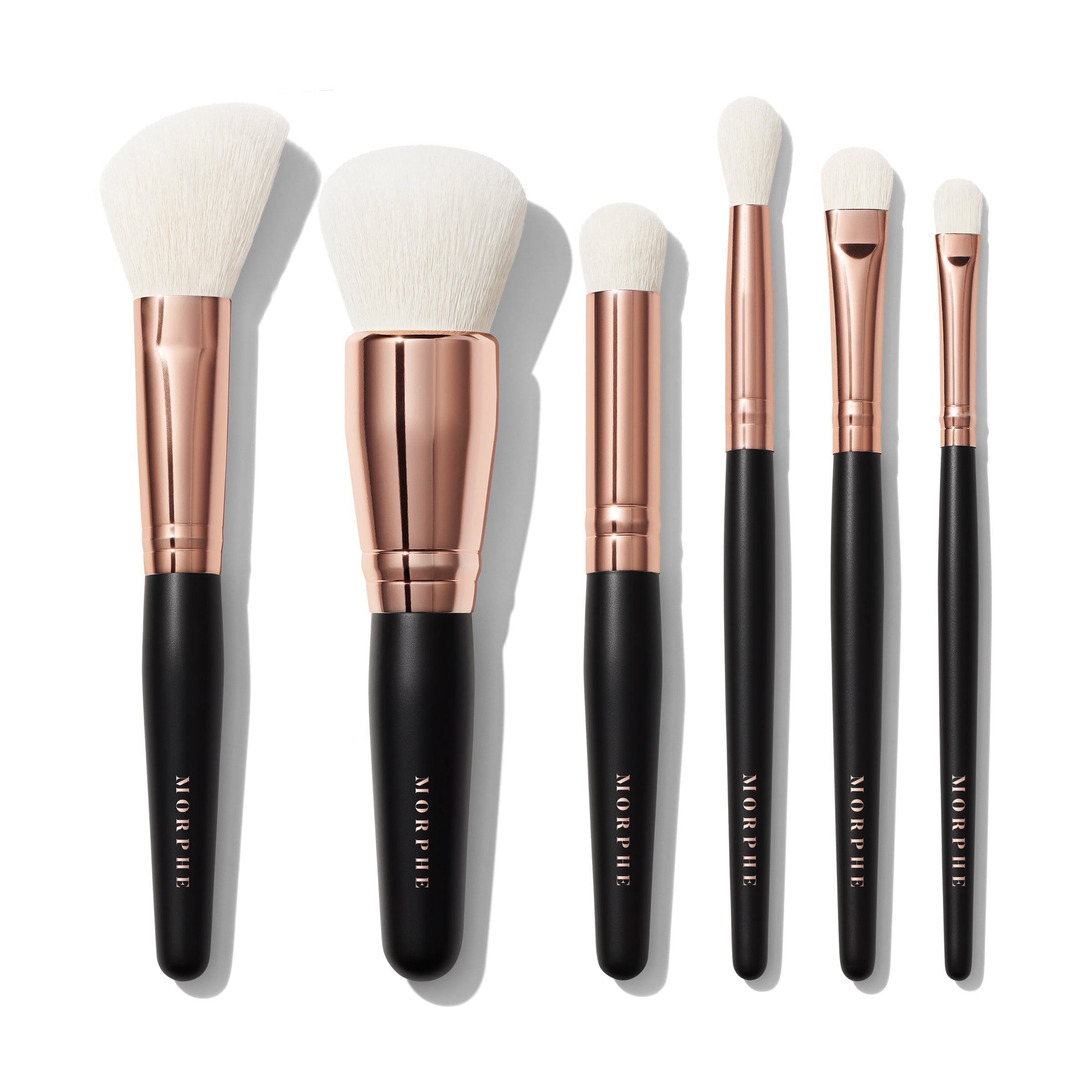 Morphe Rose Away 6 Pcs Travel Brush Set