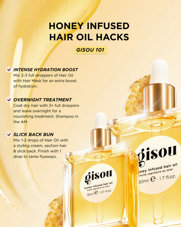 Gisou - Honey Infused Hair Oil - 50ml