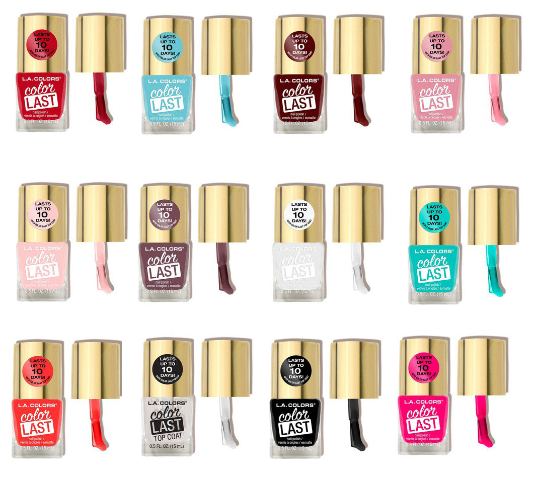 L.A COLOR LAST NAIL POLISH
