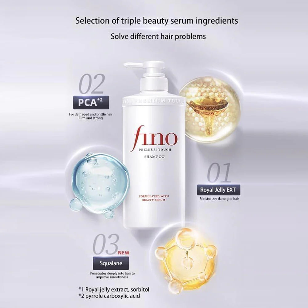 Shiseido Fino Premium Touch Hair Shampoo 550ml