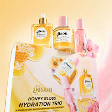 GISOU – Honey Gloss Hydration Full-Size Trio Set