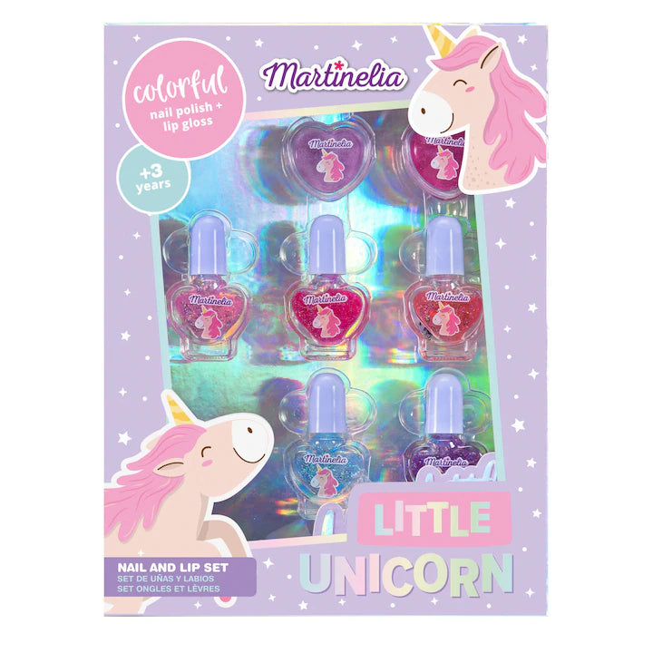 Martinelia Little Unicorn Nail & Lip Set