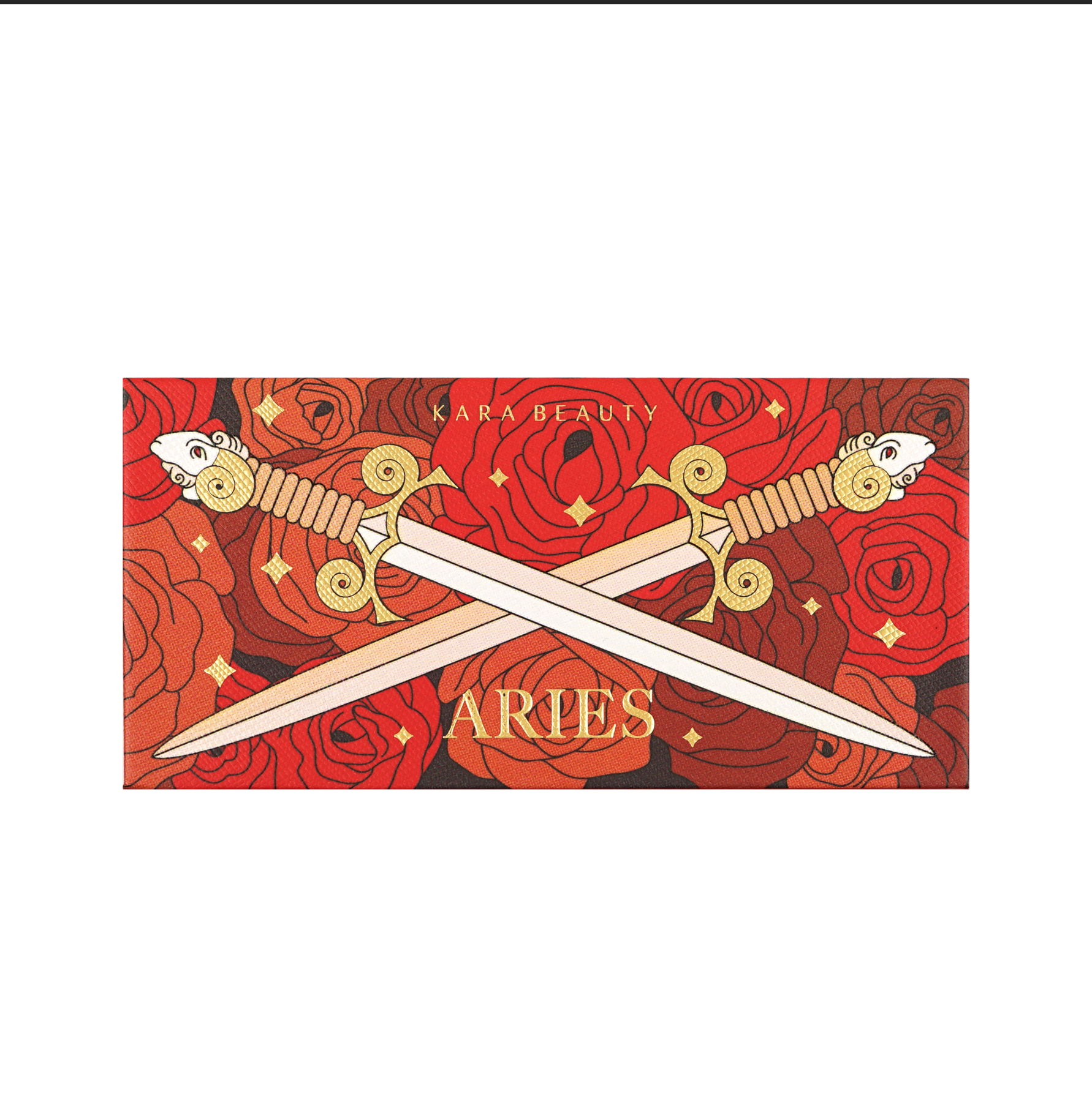 KARA BEAUTY - HOROSCOPE COLLECTION 10 COLOR SHADOW PALETTE - ARIES - Luxury Face Palette